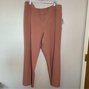 Kasper Pants Blush Pink Color NWT Size 18W